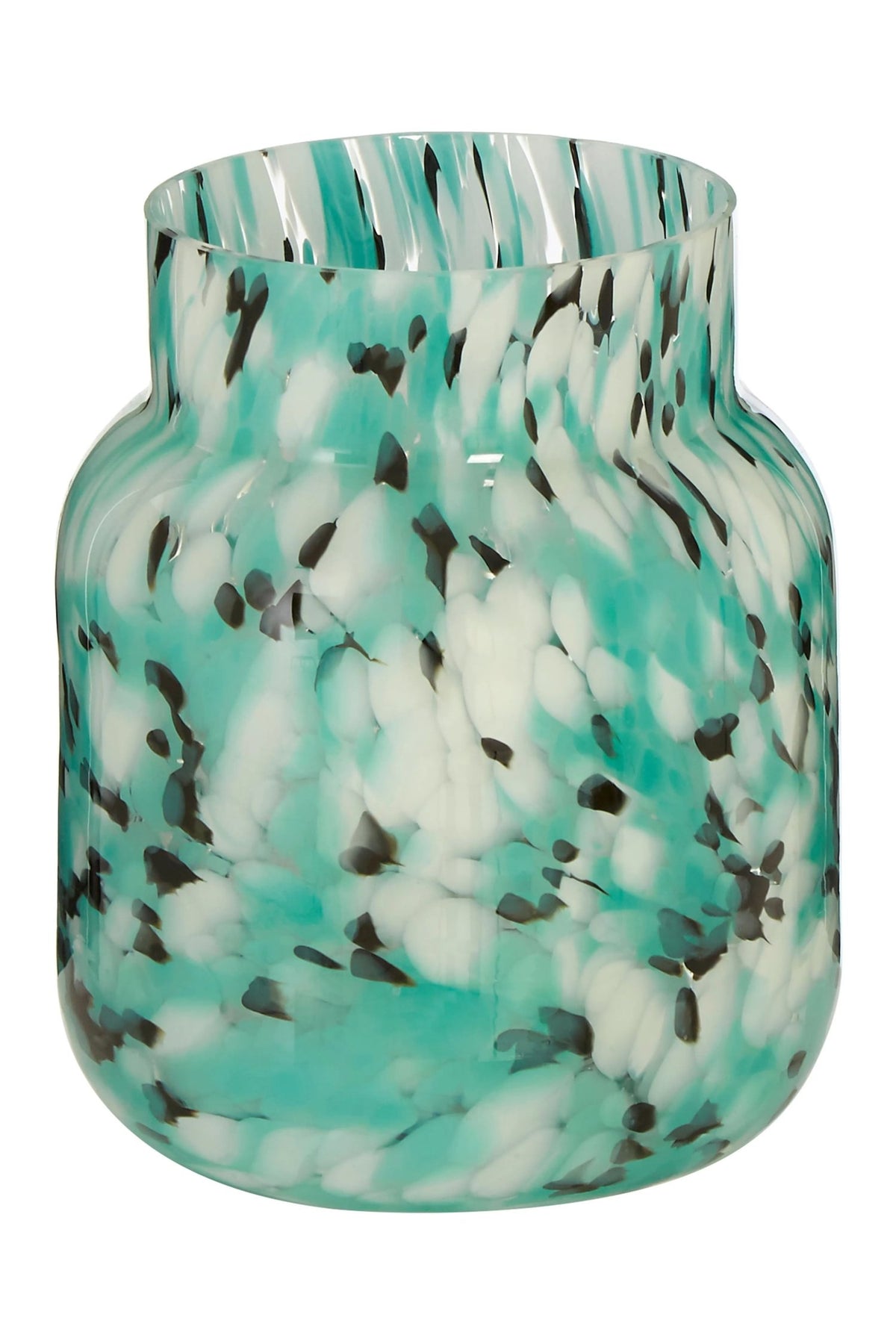 Aquelle Small Turquoise Speckle Vase