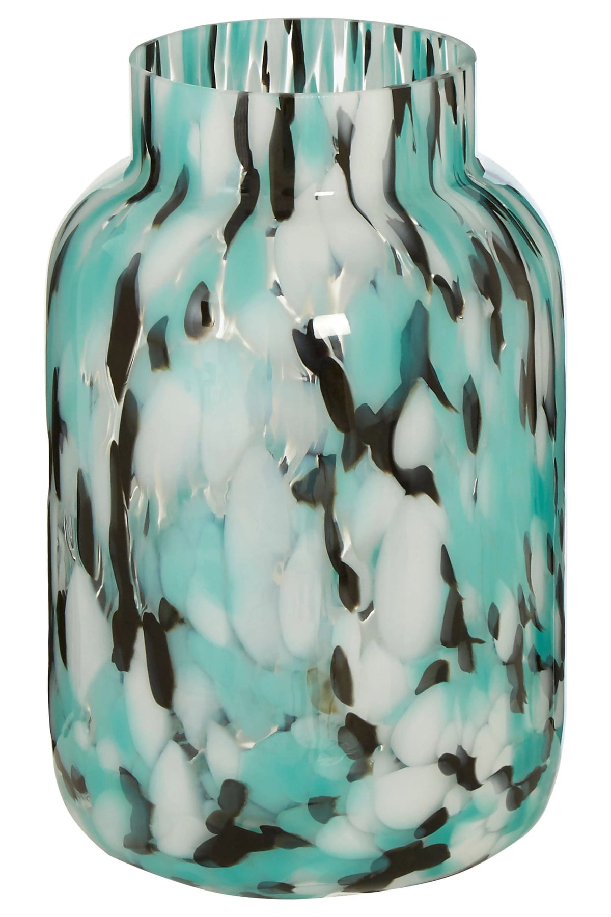 Aquelle Medium Speckle Effect Glass Vase