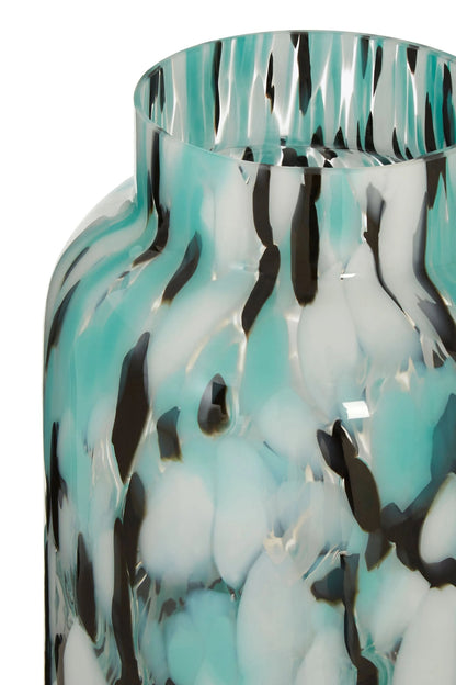 Aquelle Medium Speckle Effect Glass Vase