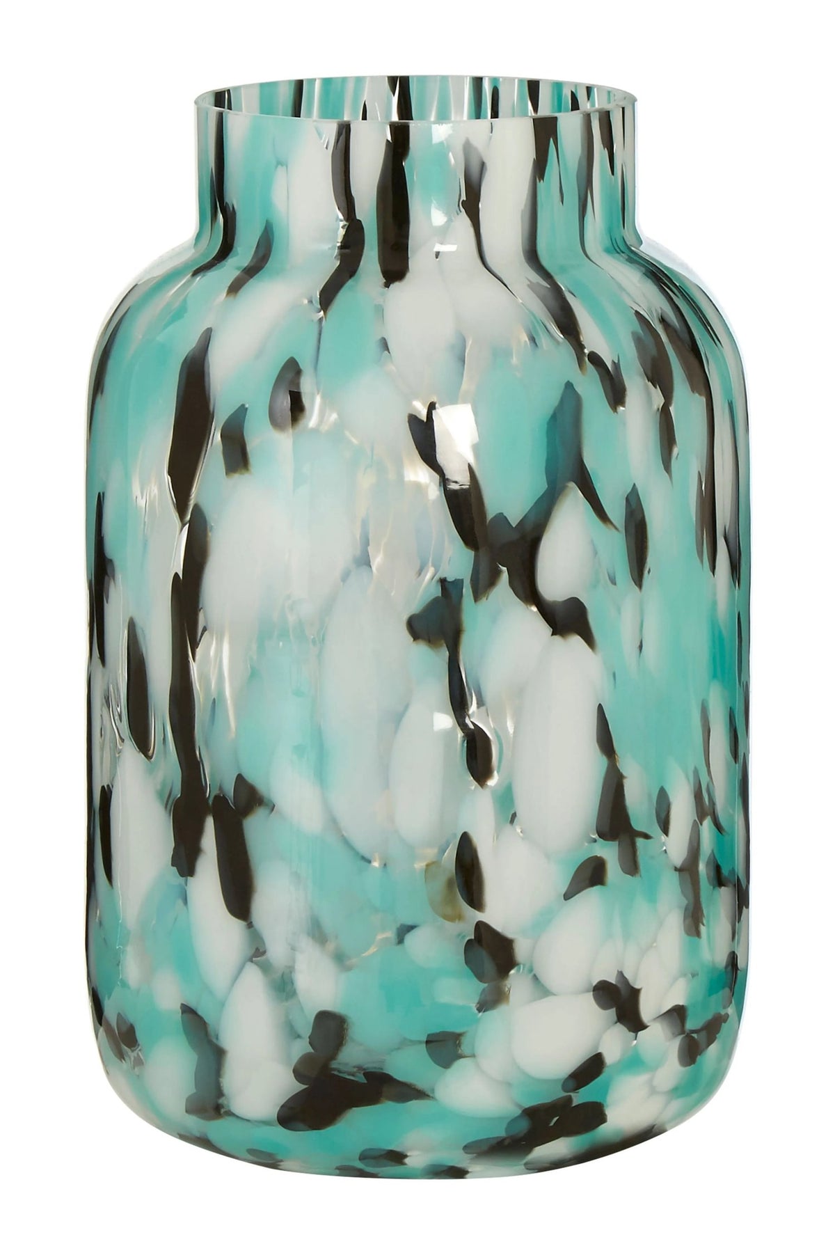 Aquelle Medium Speckle Effect Glass Vase