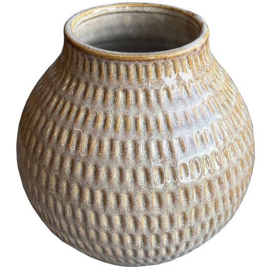Sabbia Collection Small Textured Vase - Vases from the Quanta Home collection.