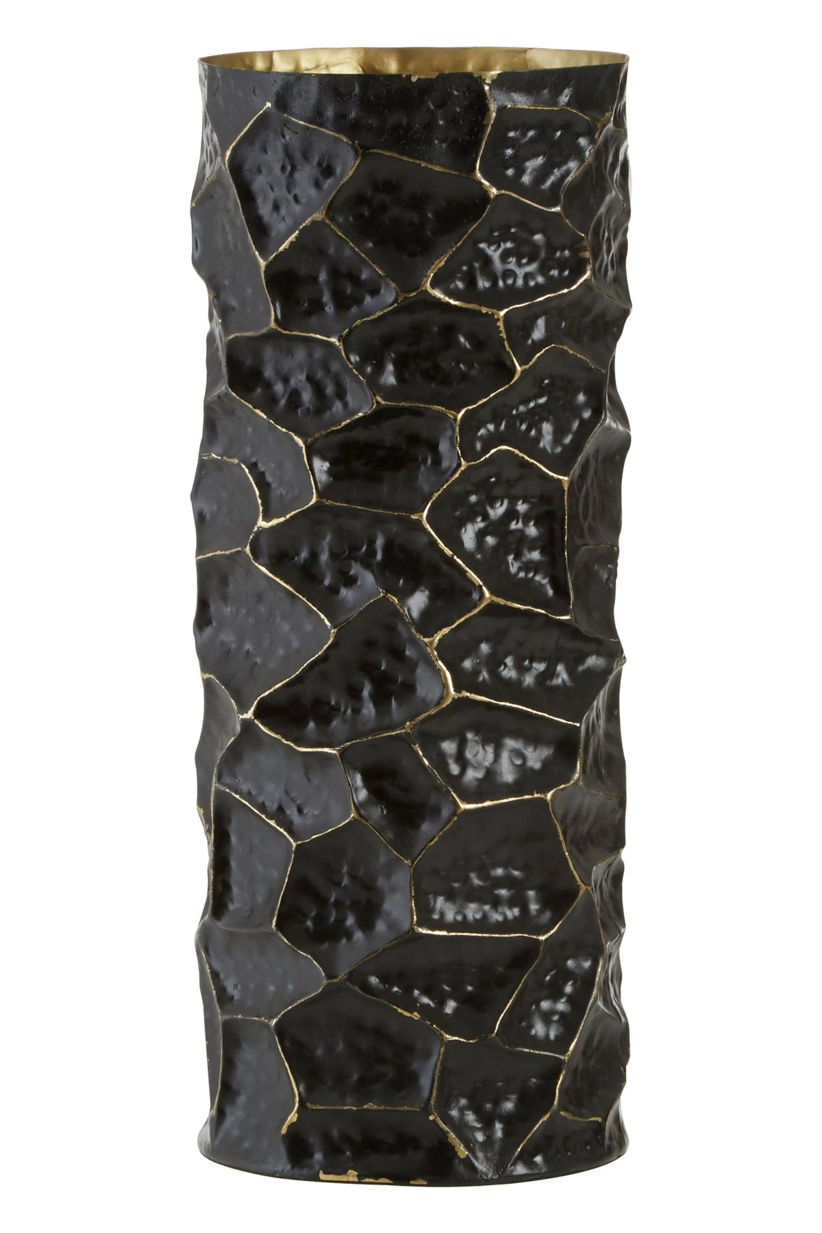 Aureon Black and Gold Large Vase