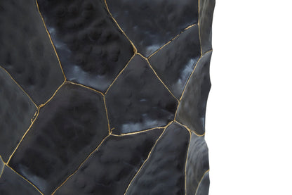 Aureon Black and Gold Small Vase