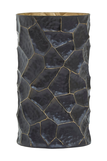 Aureon Black and Gold Small Vase