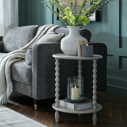 The Camden Collection Round Side Table - Side Tables from the Quanta Home collection.