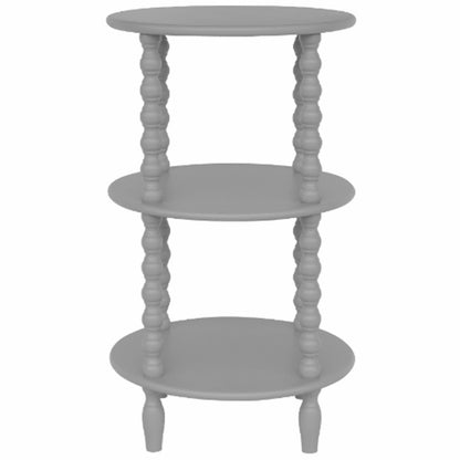 The Camden Collection Tall Round Side Table - Side Tables from the Quanta Home collection.