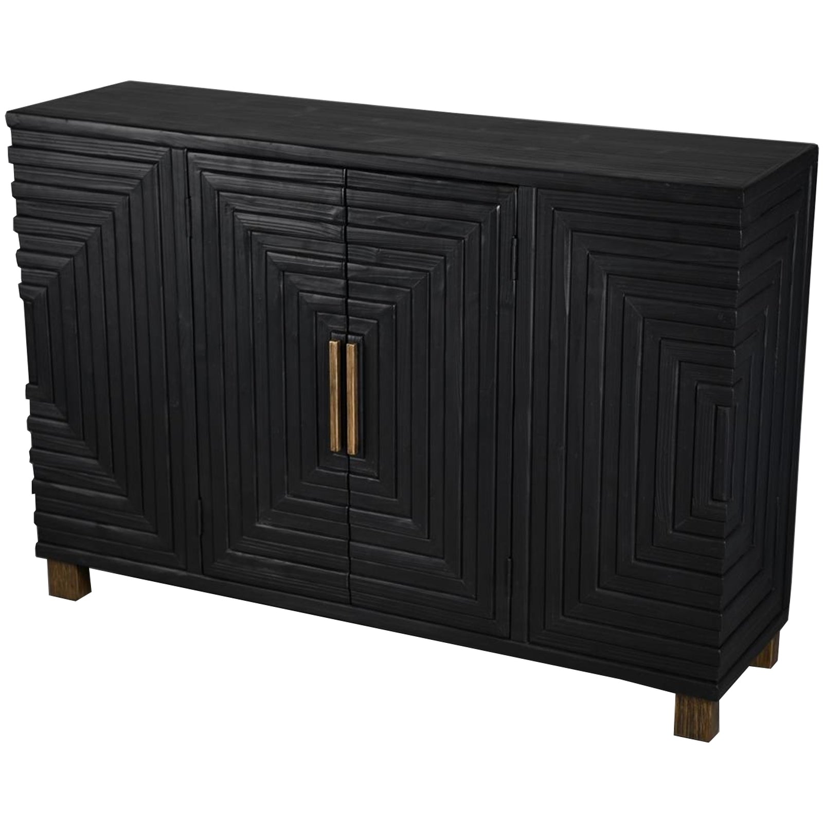 Lennox Black 2 Door Sideboard - Sideboards from the Quanta Home collection.