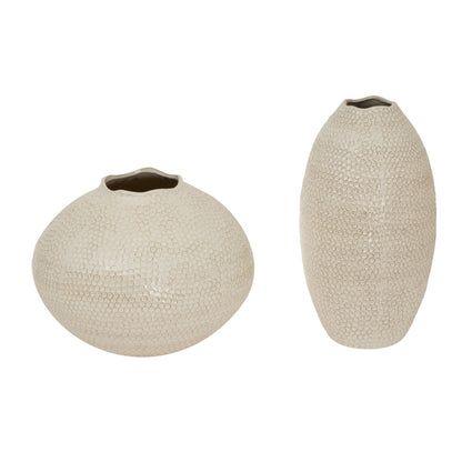 Zaffera Caldron Vase - Vases from the Quanta Home collection.