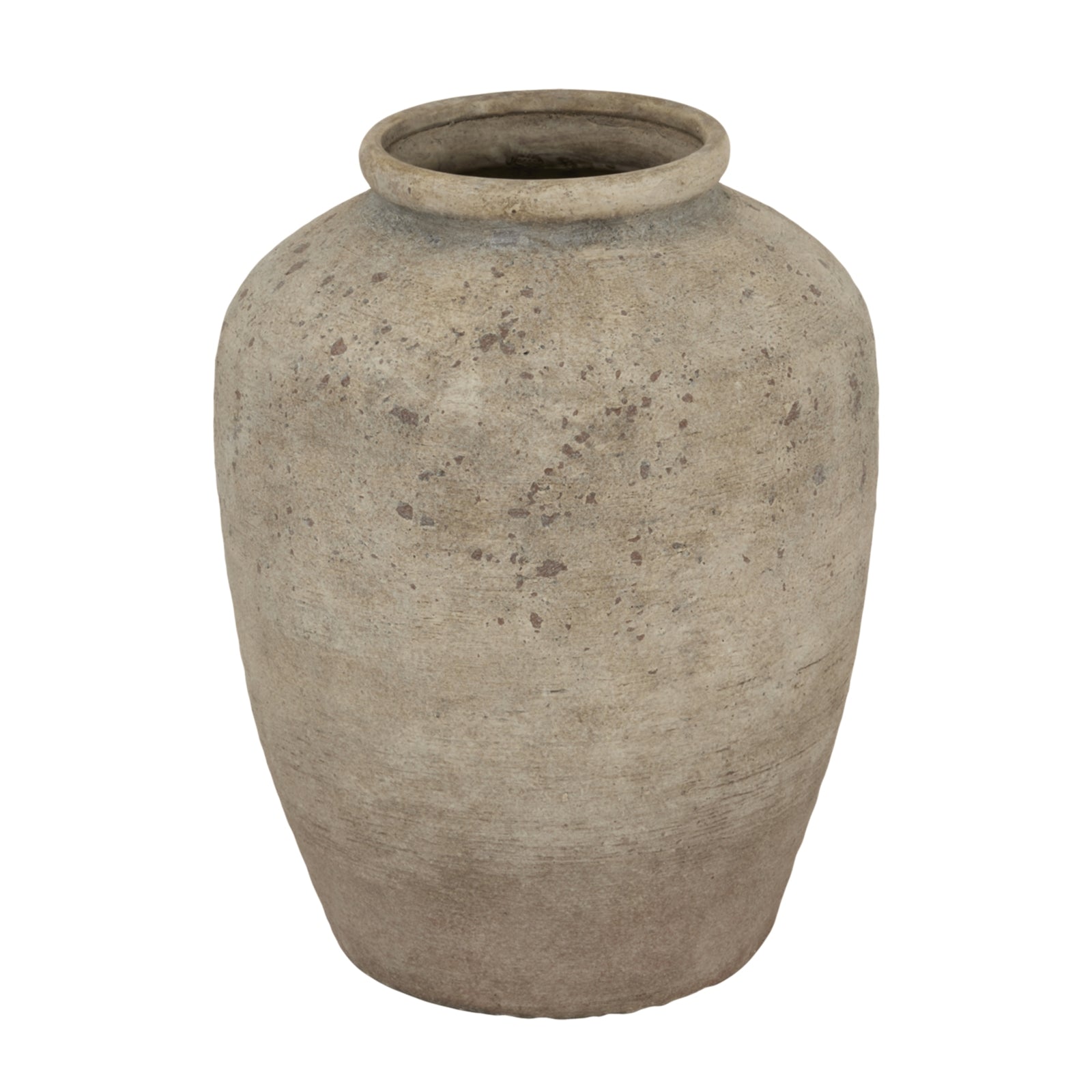 Deruta Medium Mottled Vase - Vases from the Quanta Home collection.