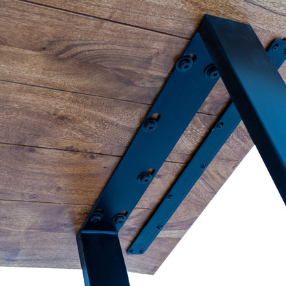 Live Edge Collection Light Acacia Bar Table - Side Tables from the Quanta Home collection.