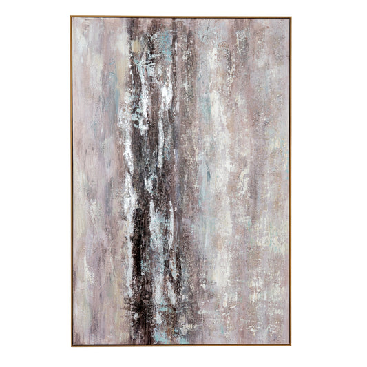 Traverse Hand Painted Canvas In Frame - Handpainted Art from the Quanta Home collection.