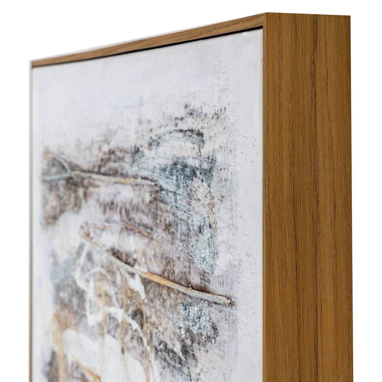 Ethereal Hand Painted Canvas In Frame - Handpainted Art from the Quanta Home collection.