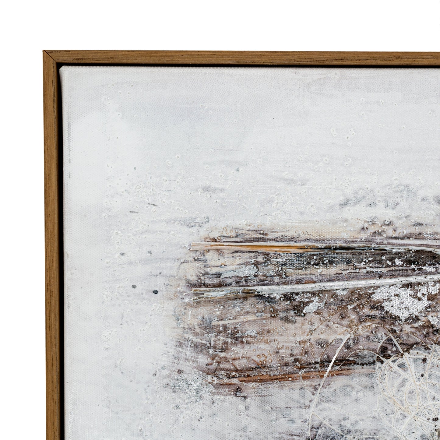 Ethereal Hand Painted Canvas In Frame - Handpainted Art from the Quanta Home collection.
