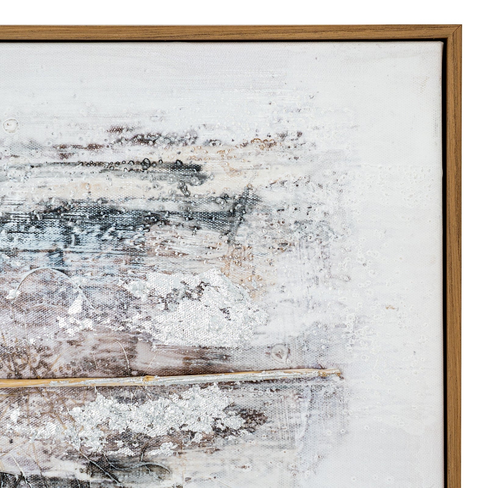 Ethereal Hand Painted Canvas In Frame - Handpainted Art from the Quanta Home collection.