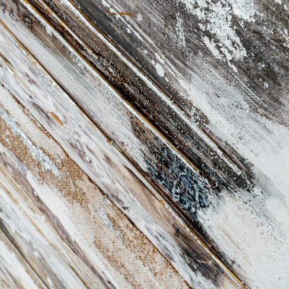 Ethereal Hand Painted Canvas In Frame - Handpainted Art from the Quanta Home collection.