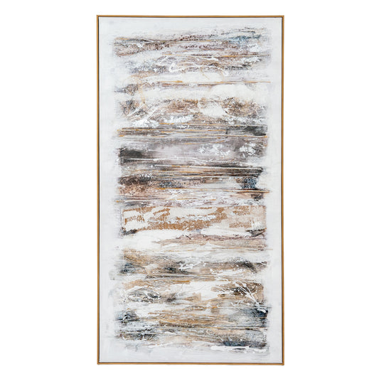 Ethereal Hand Painted Canvas In Frame - Handpainted Art from the Quanta Home collection.