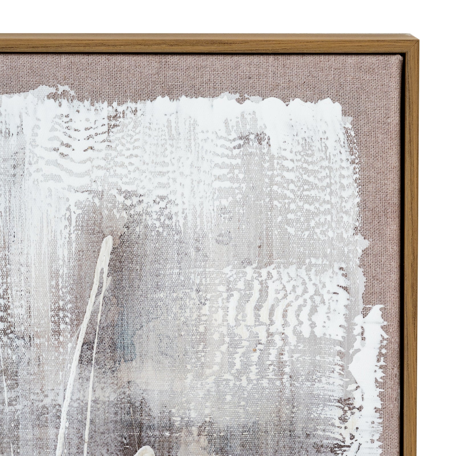 Outlook Hand Painted Canvas In Frame - Handpainted Art from the Quanta Home collection.