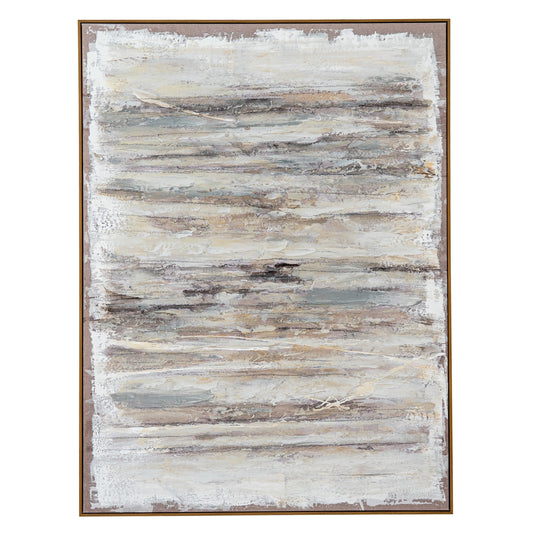 Breeze Hand Painted Canvas In Frame - Handpainted Art from the Quanta Home collection.
