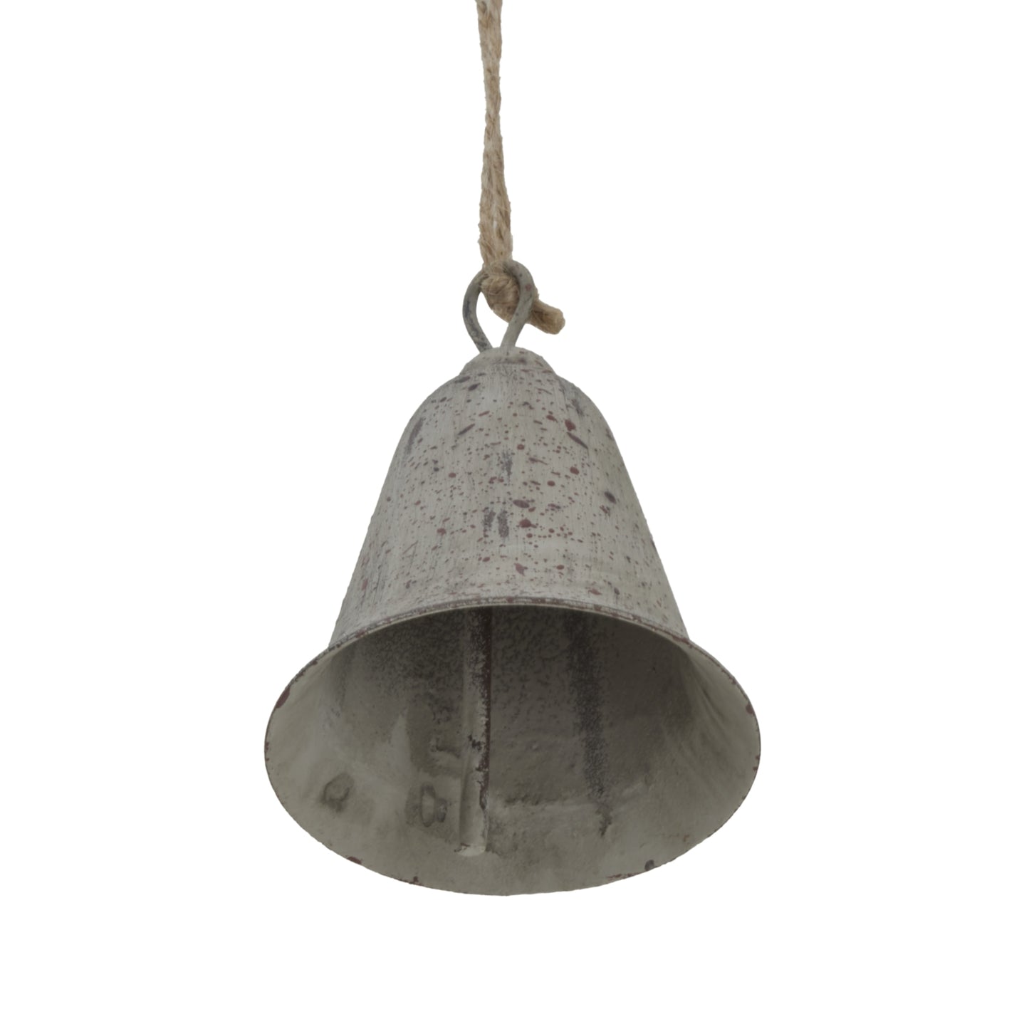 Rustic Metal Hanging Bell - Christmas Baubles from the Quanta Home collection.
