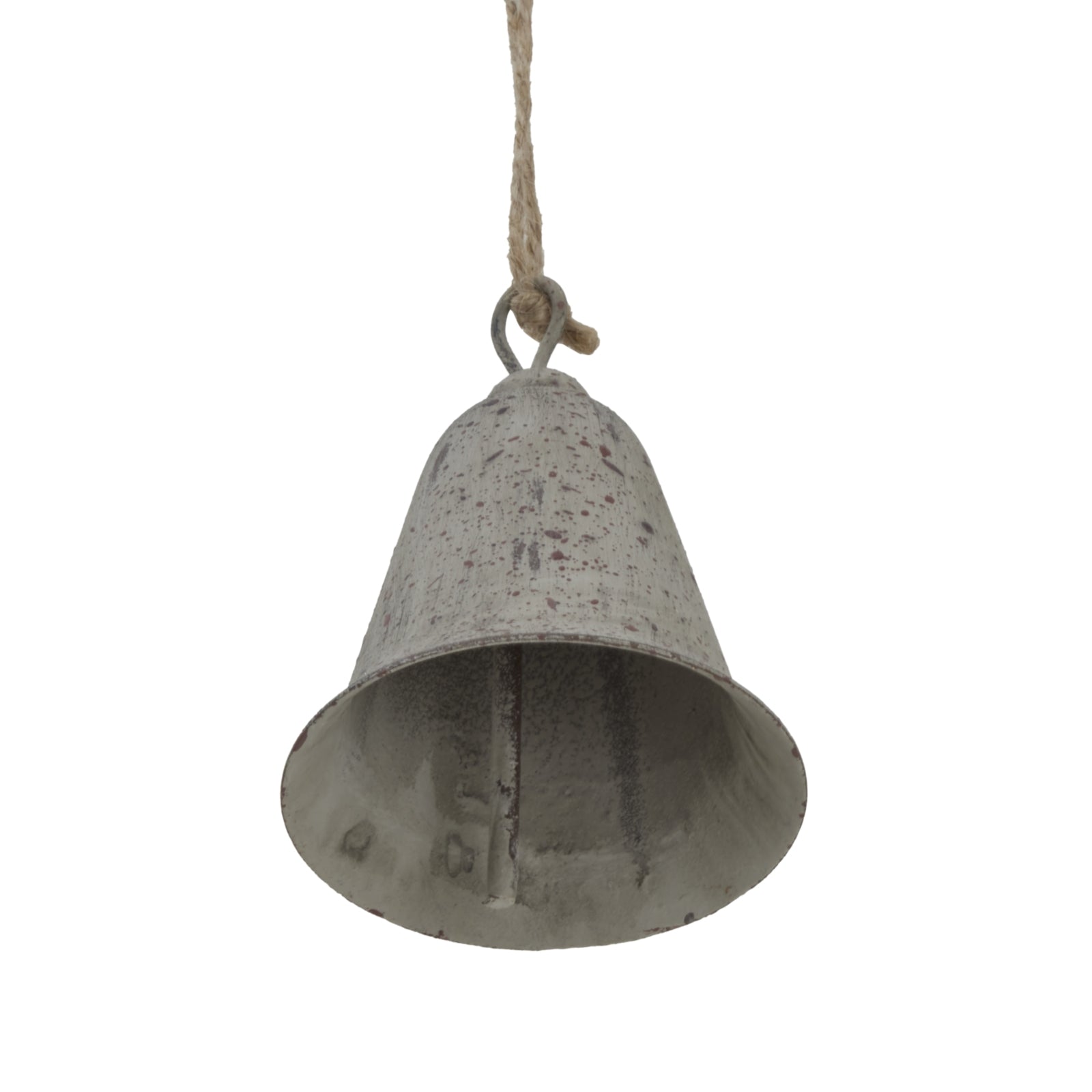 Rustic Metal Hanging Bell - Christmas Baubles from the Quanta Home collection.