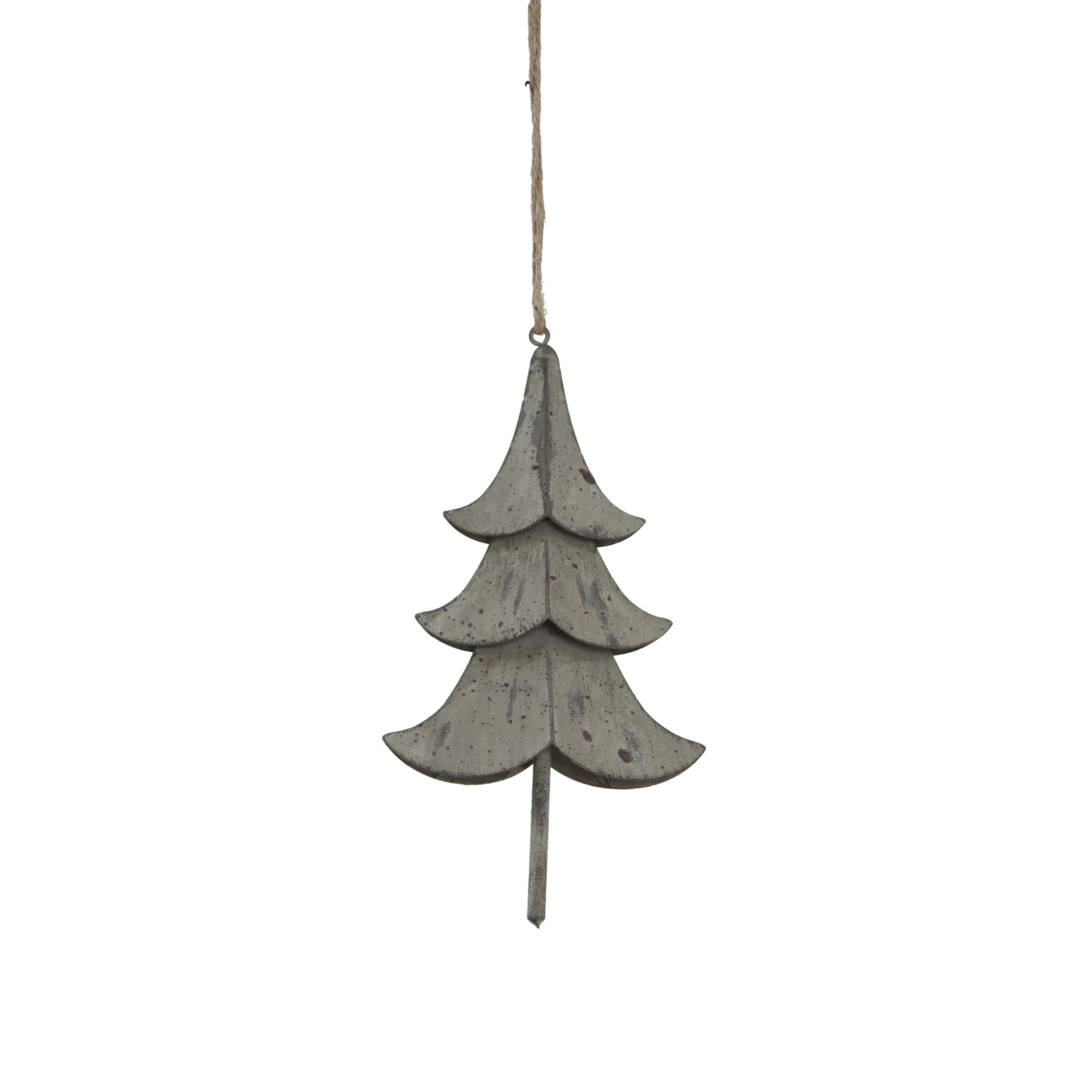Rustic Metal Hanging Tree - Christmas Baubles from the Quanta Home collection.