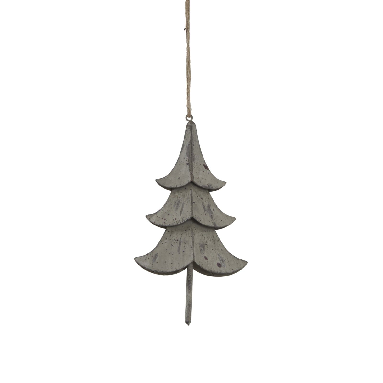 Rustic Metal Hanging Tree - Christmas Baubles from the Quanta Home collection.