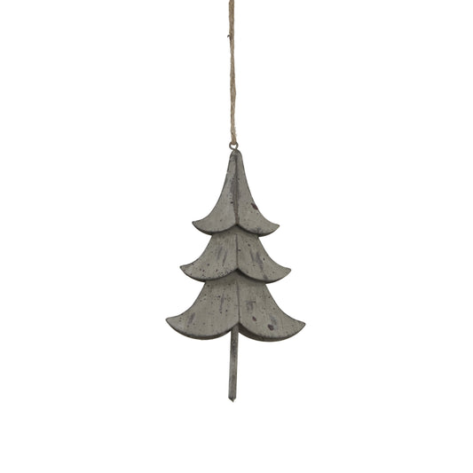 Rustic Metal Hanging Tree - Christmas Baubles from the Quanta Home collection.