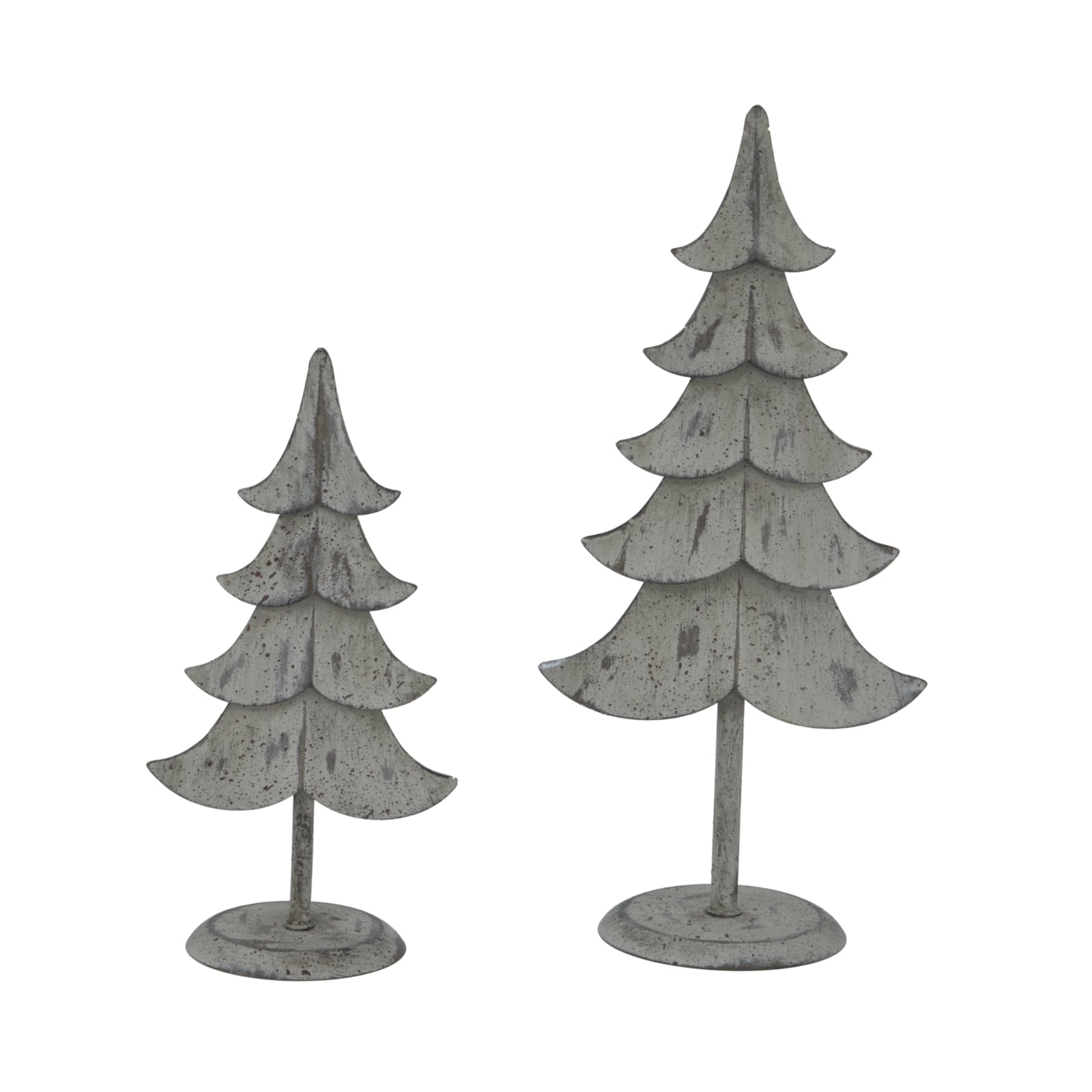 Rustic Metal Standing Tree - Christmas Room Decorations from the Quanta Home collection.