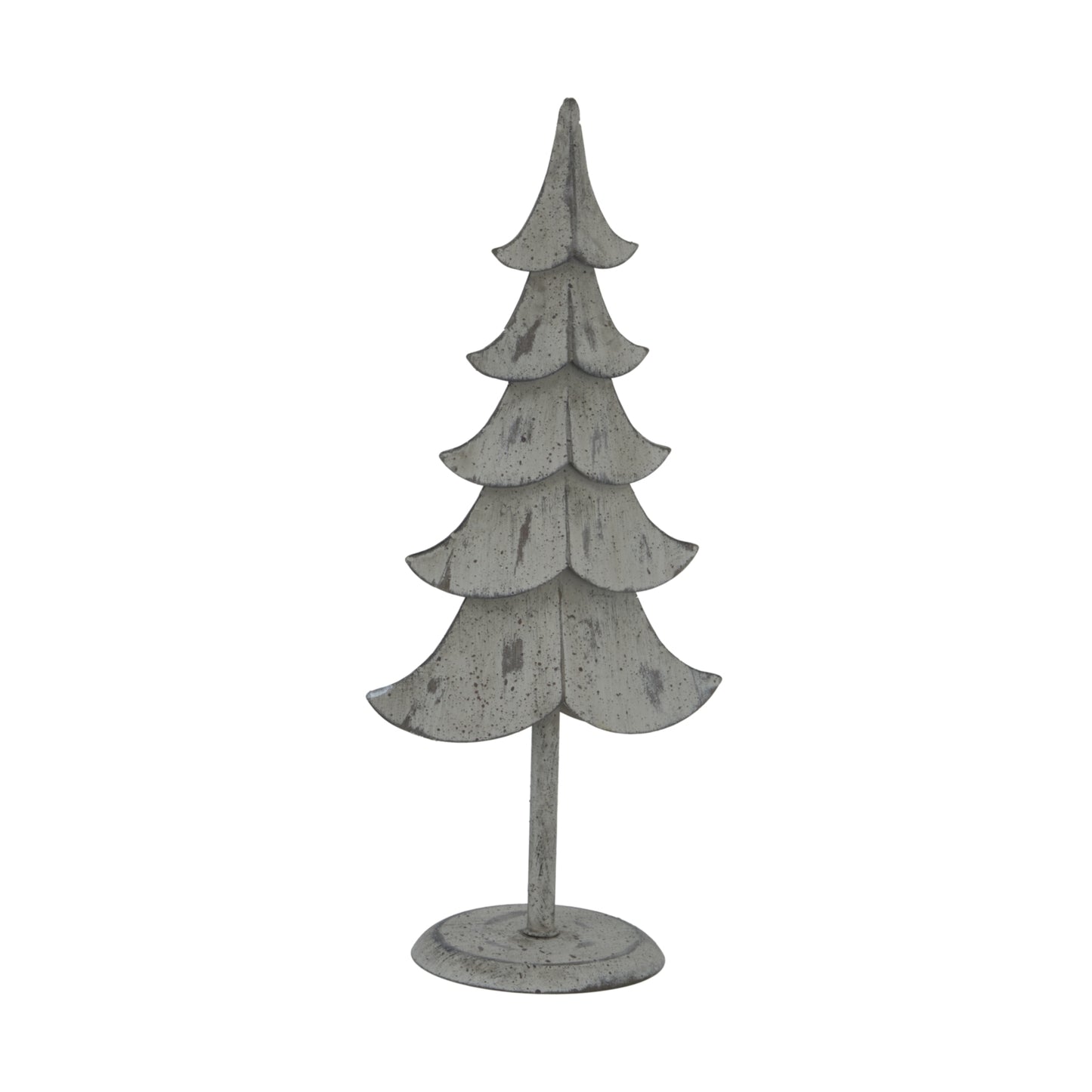 Large Rustic Metal Standing Tree - Christmas Room Decorations from the Quanta Home collection.