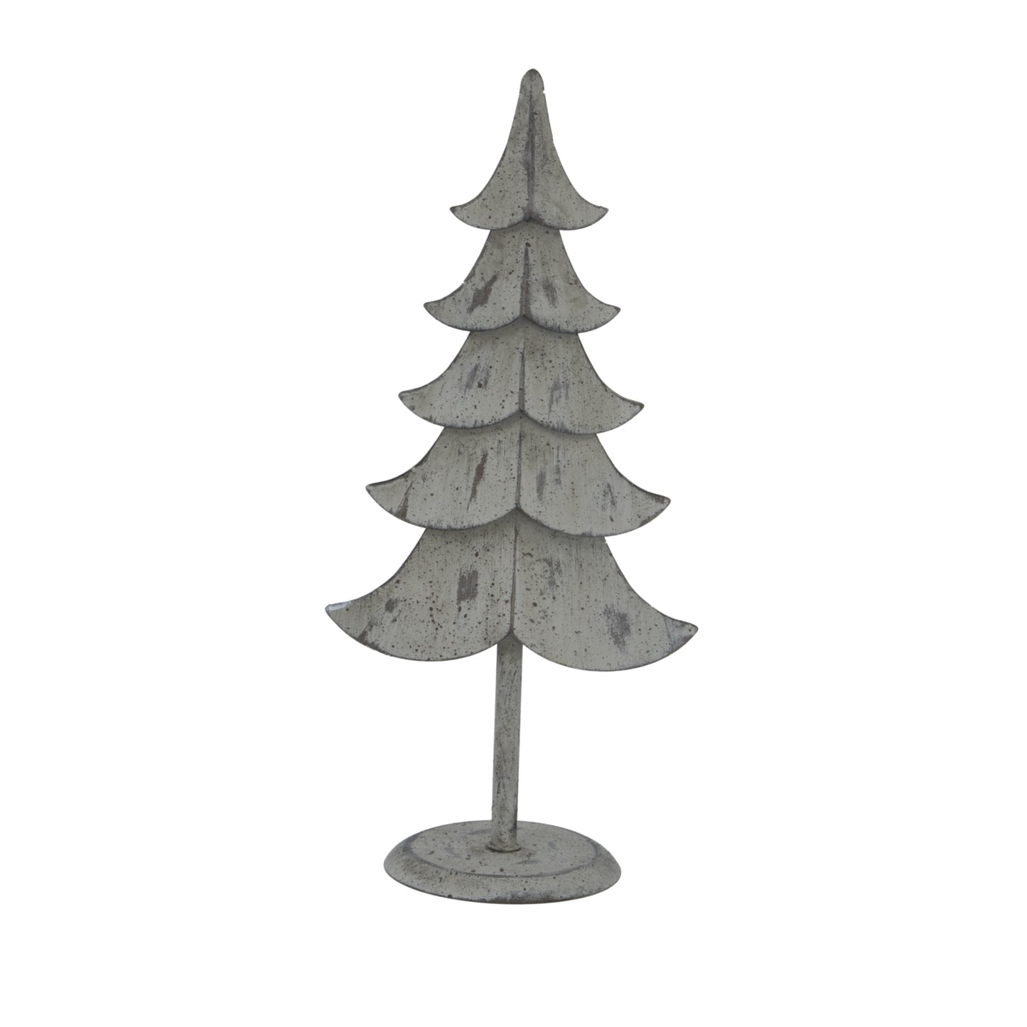 Large Rustic Metal Standing Tree - Christmas Room Decorations from the Quanta Home collection.