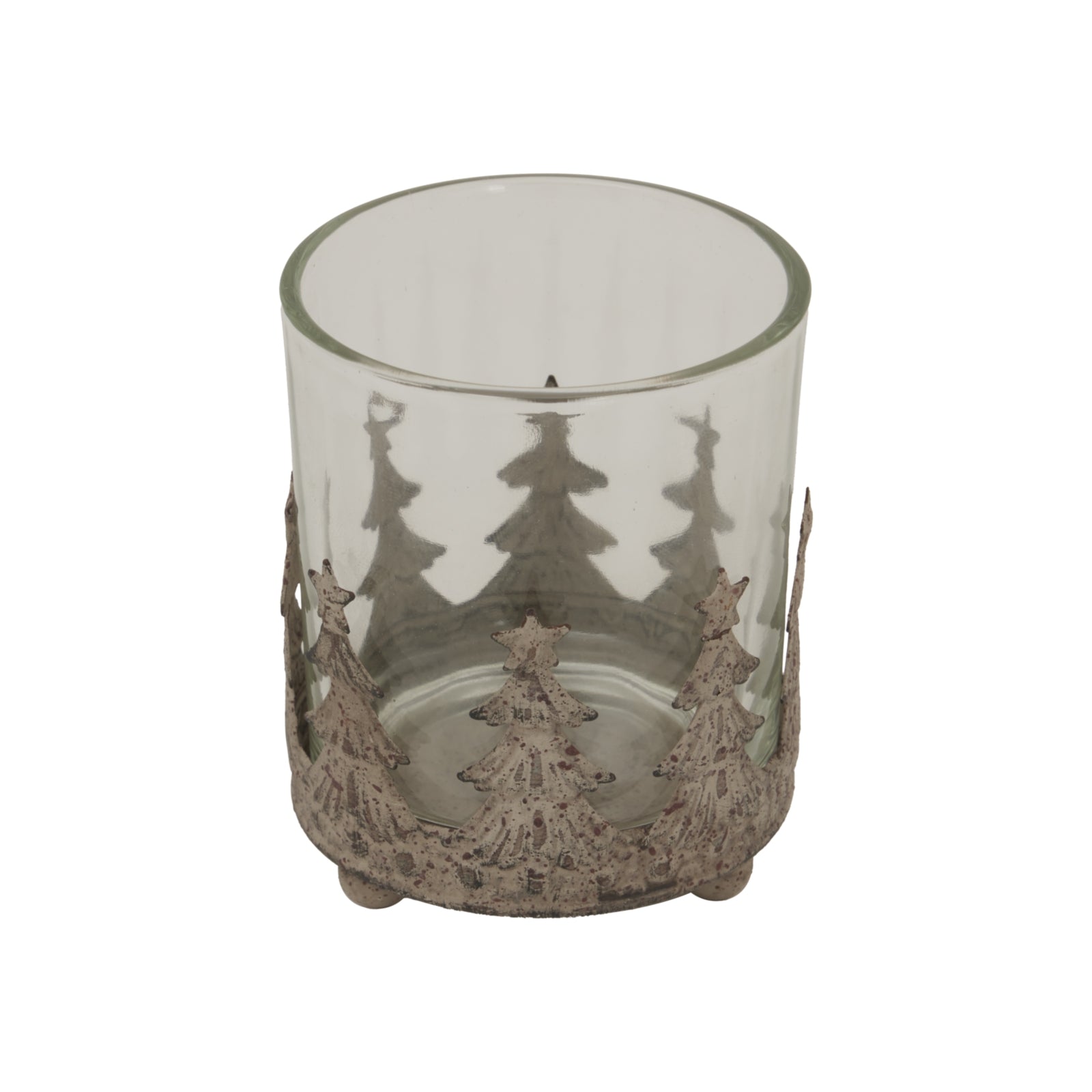 Rustic Glass Candle Holder - Christmas Candles & Candle Accessories from the Quanta Home collection.