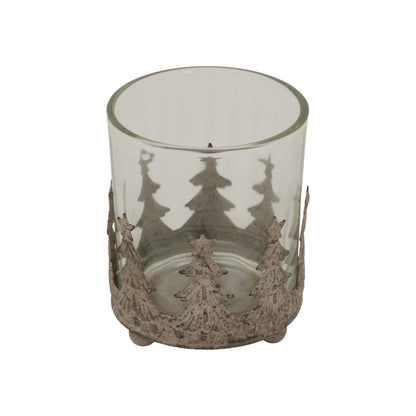 Rustic Glass Candle Holder - Christmas Candles & Candle Accessories from the Quanta Home collection.