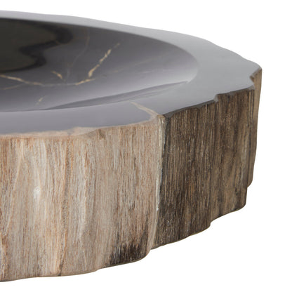 Artifact Petrified Wood Bowl