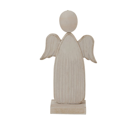 Whitewashed Rustic Angel - Christmas Room Decorations from the Quanta Home collection.