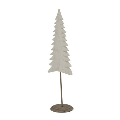 Whitewashed Tall Tree On Stand - Christmas Room Decorations from the Quanta Home collection.