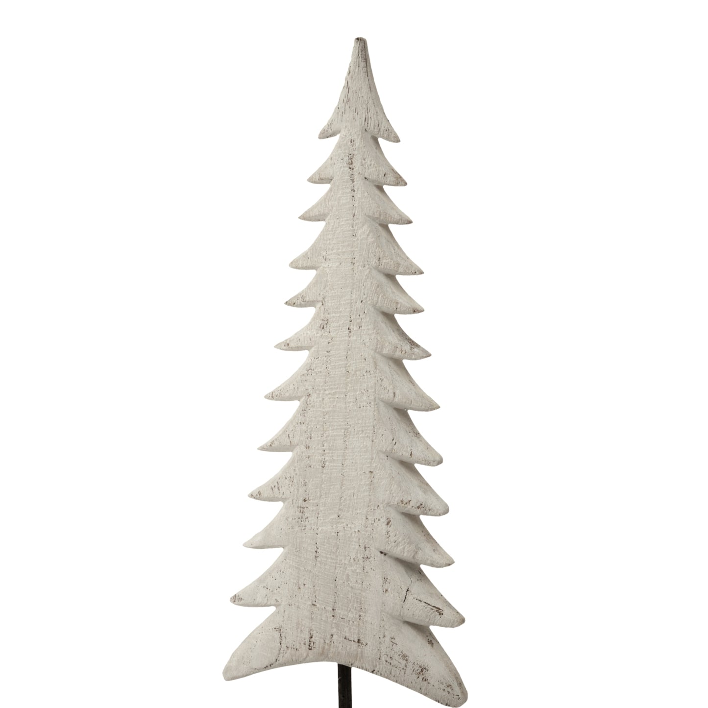 Medium Whitewashed Tall Tree On Stand - Christmas Room Decorations from the Quanta Home collection.