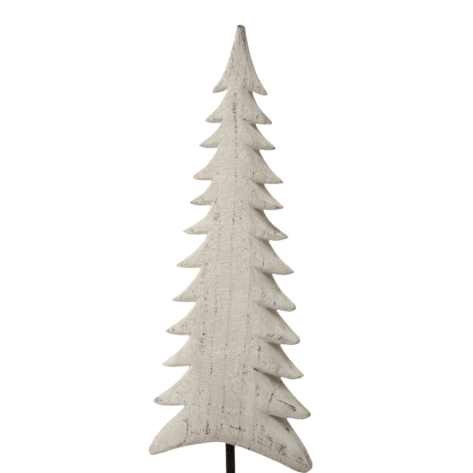 Medium Whitewashed Tall Tree On Stand - Christmas Room Decorations from the Quanta Home collection.