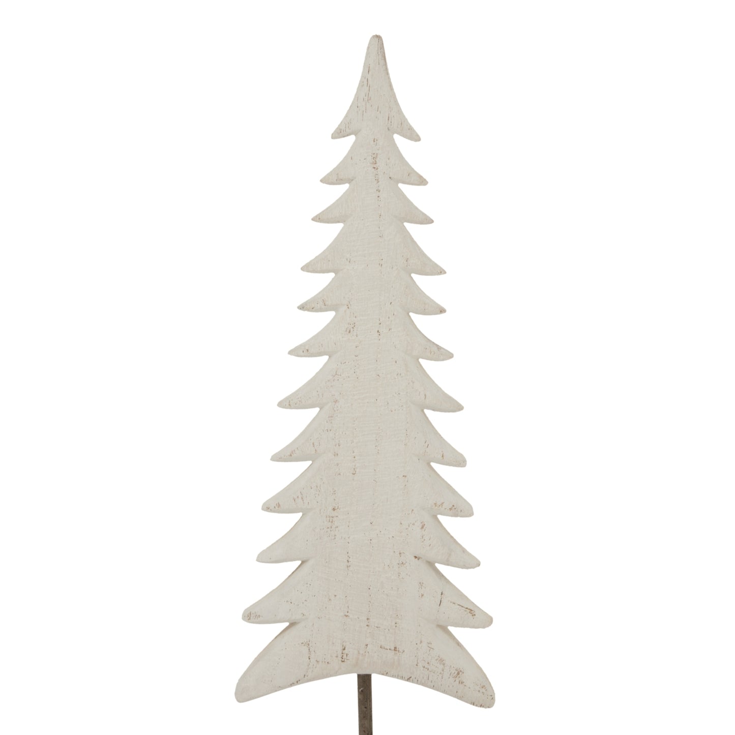 Medium Whitewashed Tall Tree On Stand - Christmas Room Decorations from the Quanta Home collection.