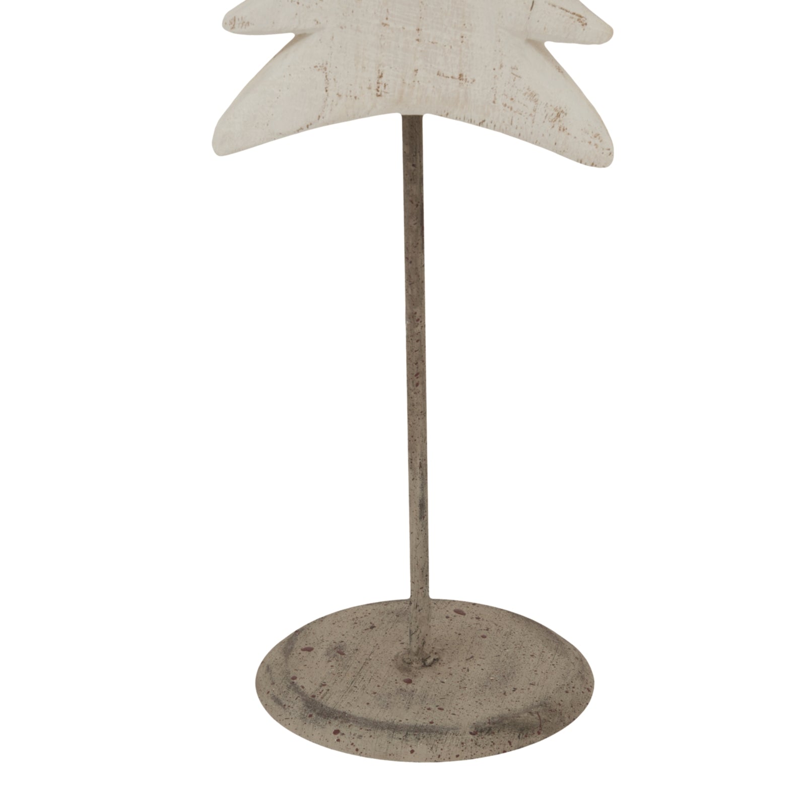 Medium Whitewashed Tall Tree On Stand - Christmas Room Decorations from the Quanta Home collection.