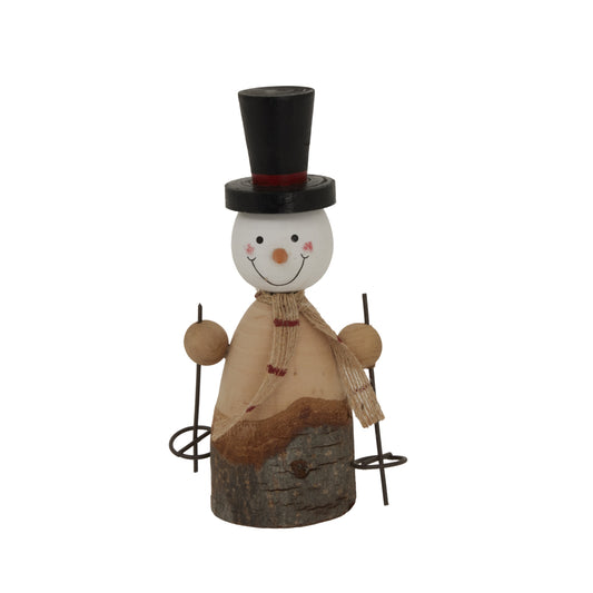 Rustic Snowman - Christmas Room Decorations from the Quanta Home collection.