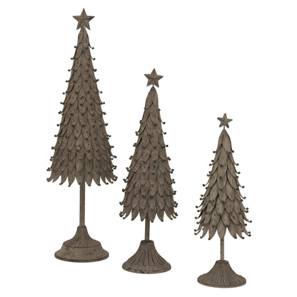 Rustic Decorative Tree With Star - Christmas Room Decorations from the Quanta Home collection.