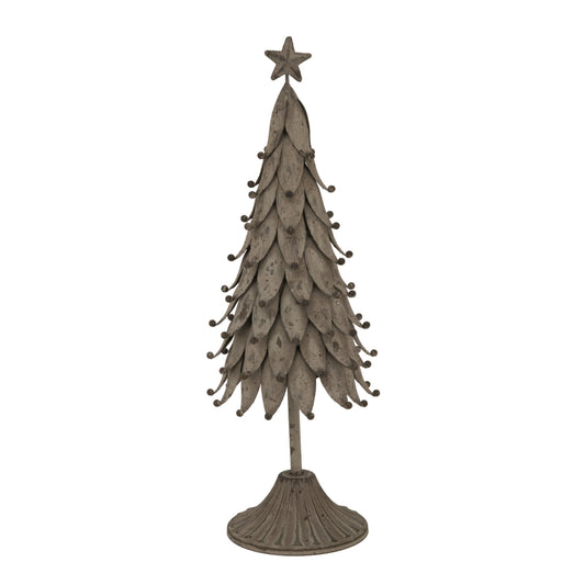 Rustic Decorative Tree With Star - Christmas Room Decorations from the Quanta Home collection.