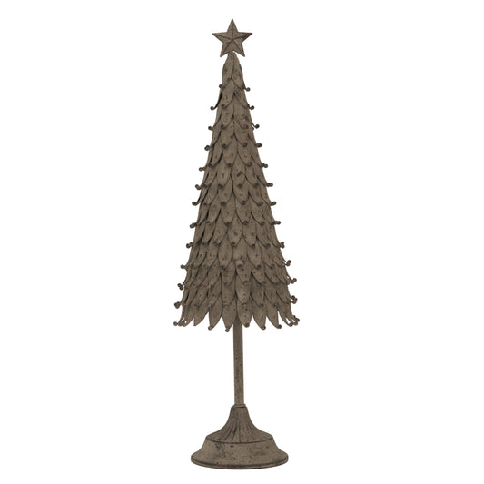 Large Rustic Decorative Tree With Star - Christmas Room Decorations from the Quanta Home collection.