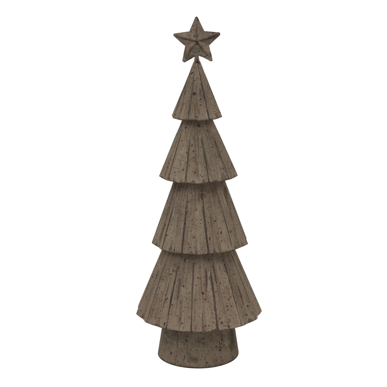 Medium Rustic Bough Tree With Star - Christmas Room Decorations from the Quanta Home collection.