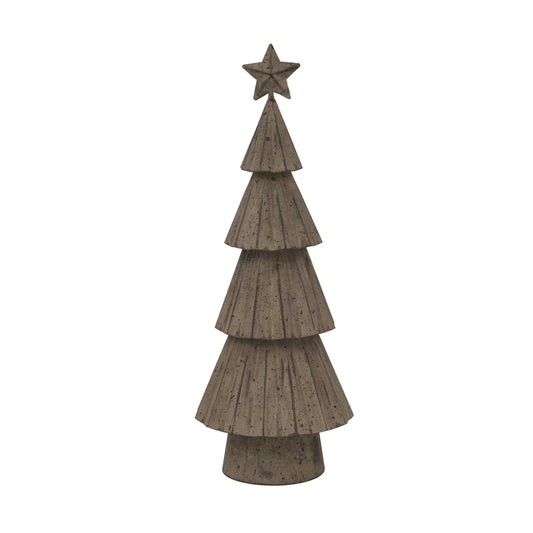 Medium Rustic Bough Tree With Star - Christmas Room Decorations from the Quanta Home collection.