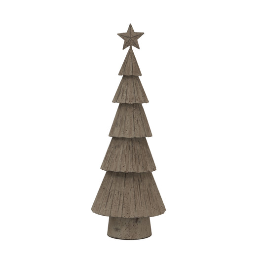 Large Rustic Bough Tree With Star - Christmas Room Decorations from the Quanta Home collection.