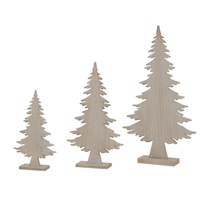 Natural Rustic Tree On Stand - Christmas Room Decorations from the Quanta Home collection.