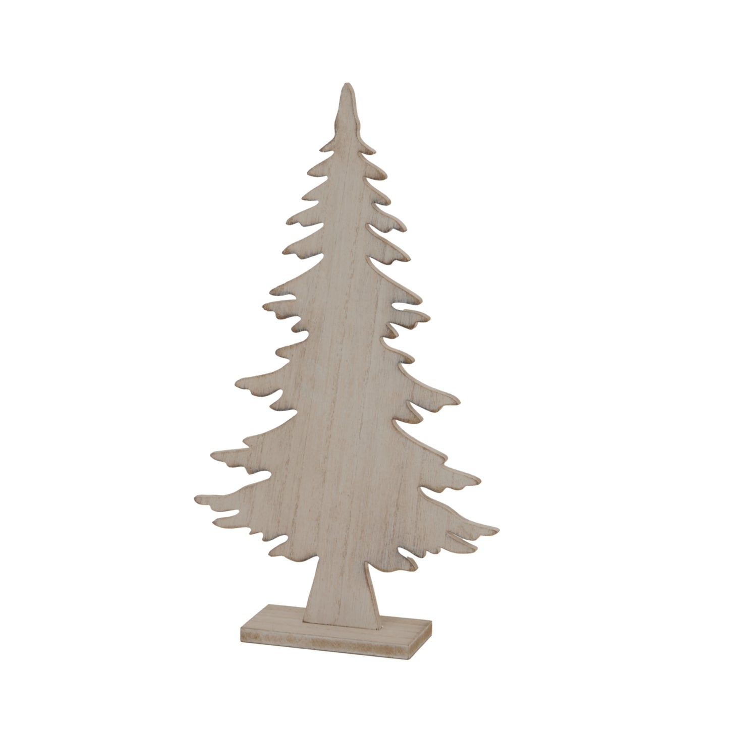 Medium Natural Rustic Tree On Stand - Christmas Room Decorations from the Quanta Home collection.