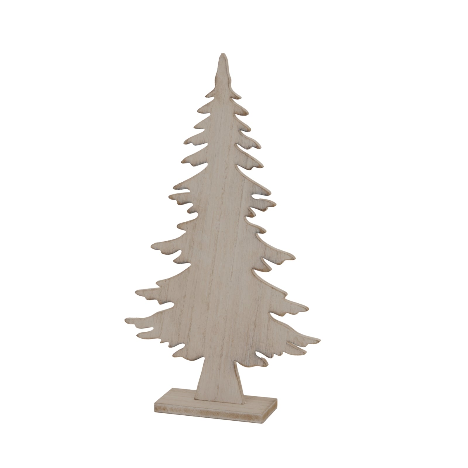 Medium Natural Rustic Tree On Stand - Christmas Room Decorations from the Quanta Home collection.