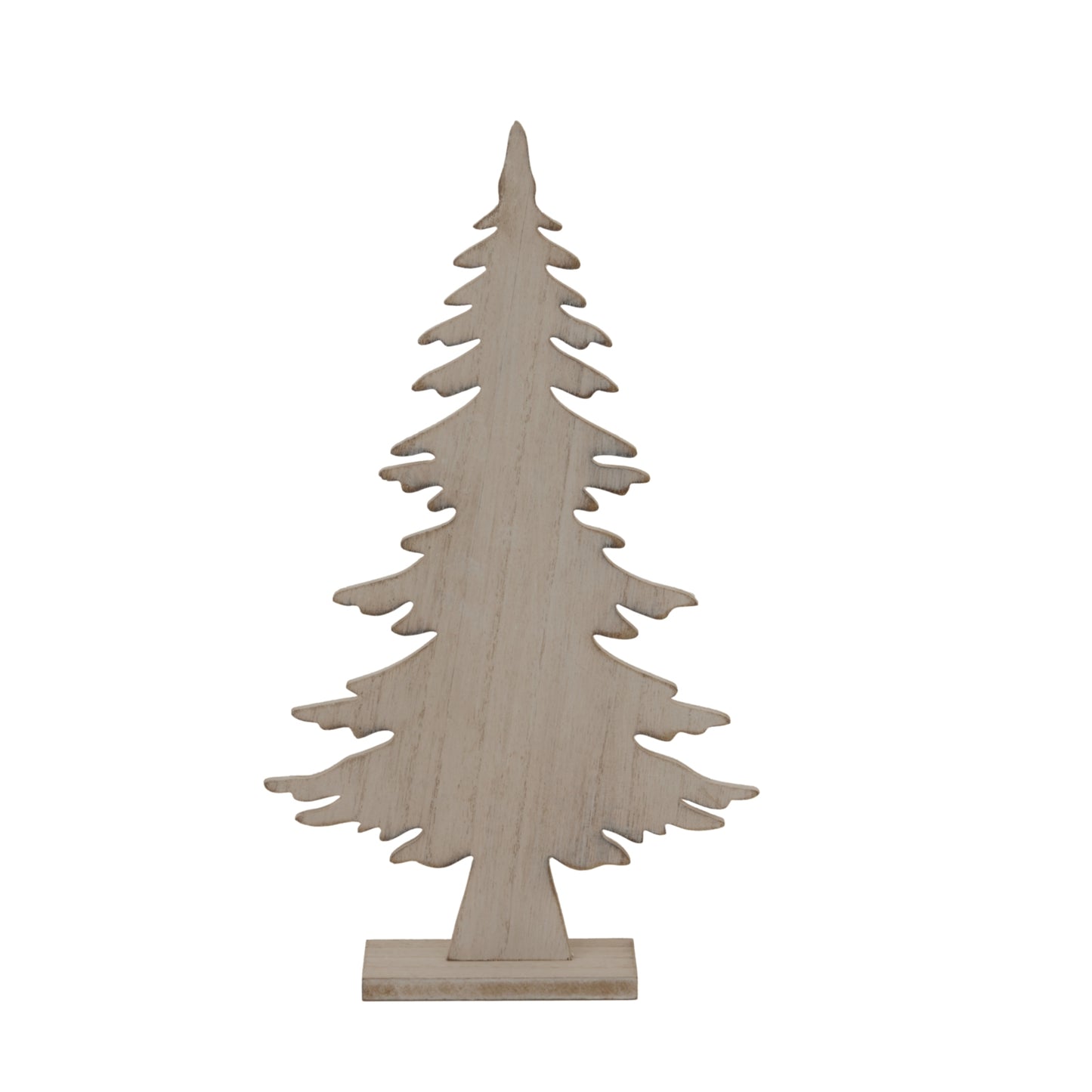 Medium Natural Rustic Tree On Stand - Christmas Room Decorations from the Quanta Home collection.